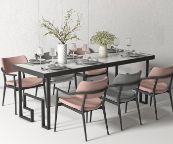 Modern Dining Table And Chairs-ID:520320893