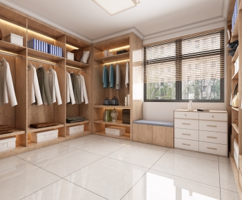 New Chinese Style Clothes Storage Area-ID:341588029