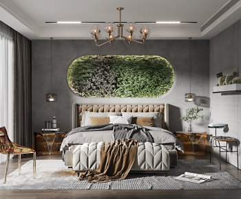 Nordic Style Bedroom-ID:157486925