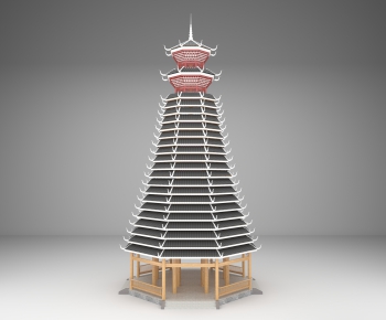 Chinese Style Building Component-ID:670656925