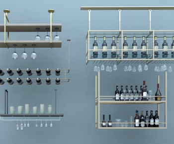 Modern Wine Rack-ID:419581894