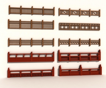 New Chinese Style Guardrail-ID:397295008