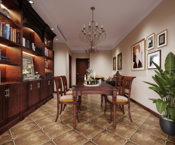 American Style Dining Room-ID:104502921