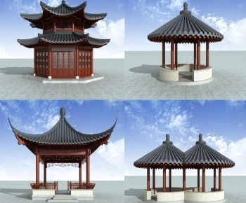 Chinese Style Building Component-ID:114459044