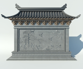 Chinese Style Building Component-ID:943357942