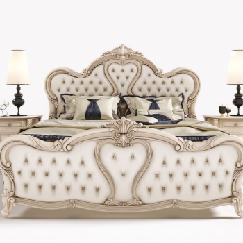 American Style Double Bed-ID:887341023