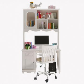 American Style Computer Desk And Chair-ID:610179909