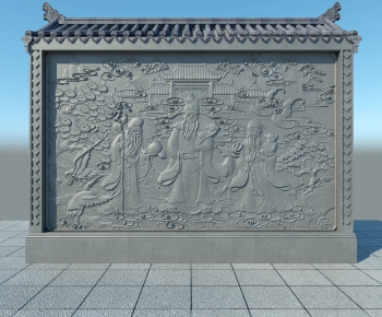 Chinese Style Building Component-ID:591411117