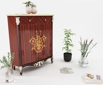 European Style Decorative Cabinet-ID:507376919