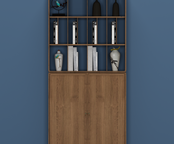 New Chinese Style Bookcase-ID:515235909