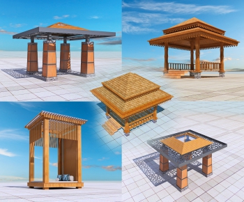 Southeast Asian Style Building Component-ID:214302069