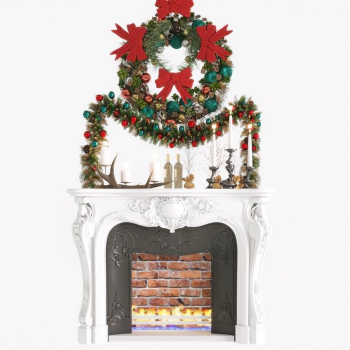 European Style Fireplace-ID:430445911