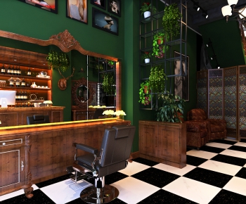 Industrial Style Barbershop-ID:399353989