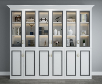 Simple European Style Decorative Cabinet-ID:360047108