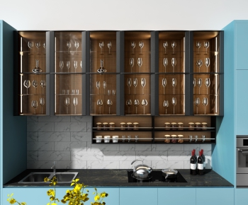 Modern Kitchen Cabinet-ID:170583019