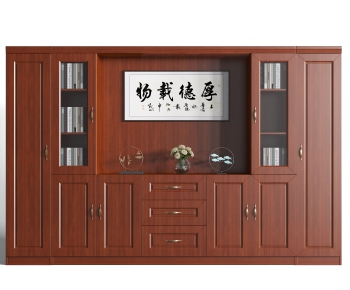 Chinese Style Office Cabinet-ID:128834018
