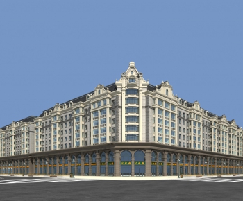 European Style Building Appearance-ID:477390057