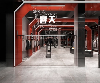 Industrial Style Clothing Store-ID:259119992