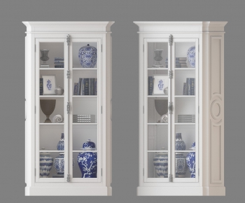 Simple European Style Decorative Cabinet-ID:164042005