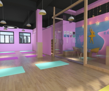 Modern Yoga Room-ID:795080903