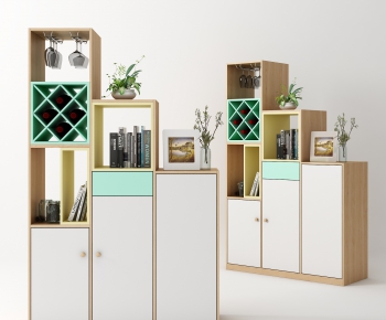 Modern Decorative Cabinet-ID:332639934