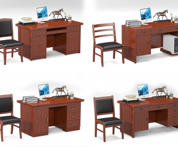 Modern Chinese Style Office Table-ID:403559239