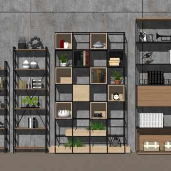 Industrial Style Shelving-ID:948575972