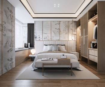 New Chinese Style Bedroom-ID:789166937