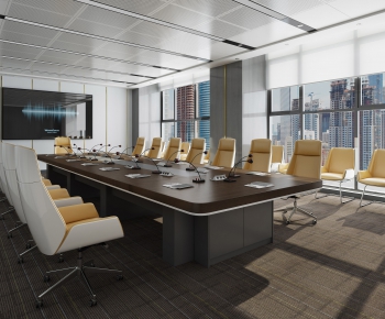 Modern Meeting Room-ID:558356055