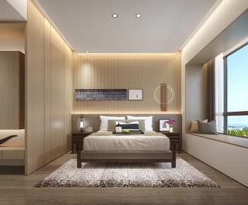 New Chinese Style Bedroom-ID:117918018