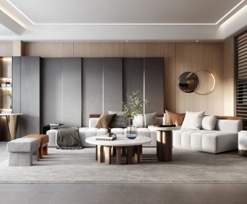 Modern A Living Room-ID:953171019