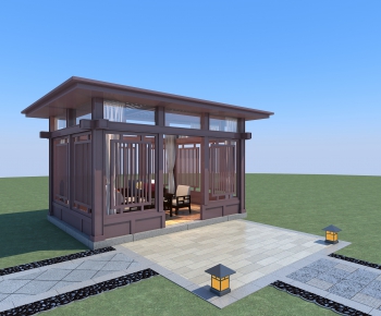 New Chinese Style Building Component-ID:426388988