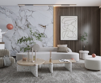 Modern A Living Room-ID:852195024