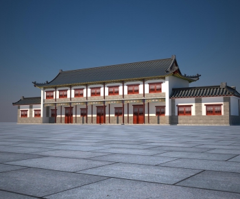 Chinese Style Ancient Architectural Buildings-ID:253859046