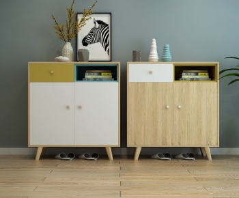 Nordic Style Shoe Cabinet-ID:945081003