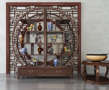 Chinese Style Antique Rack-ID:114845048