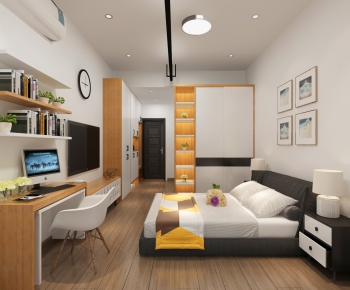 Modern Bedroom-ID:763865953