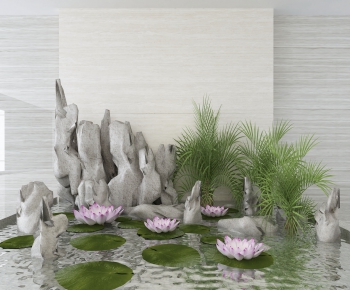New Chinese Style Garden-ID:122654915