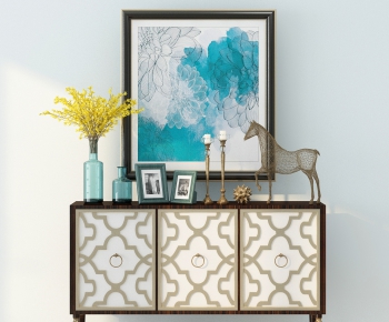 Modern Side Cabinet/Entrance Cabinet-ID:352972988