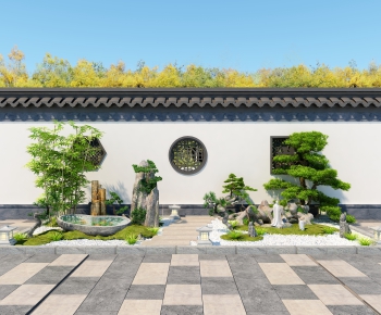 New Chinese Style Garden-ID:461130116