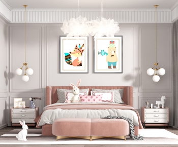 Nordic Style Girl's Room Daughter's Room-ID:830413102