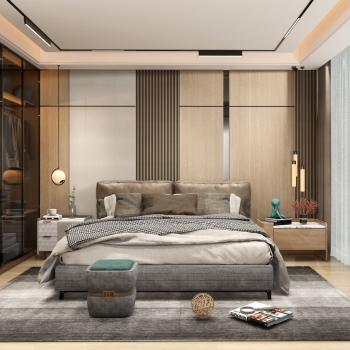 Modern Bedroom-ID:917244917