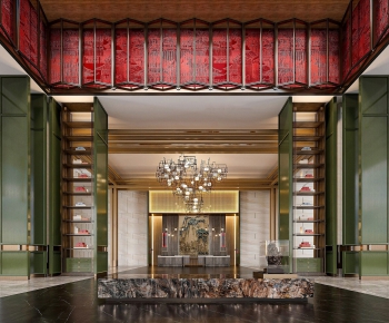 New Chinese Style Lobby Hall-ID:934170965