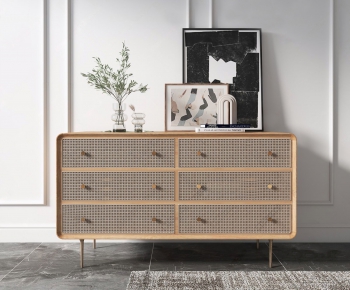 Nordic Style Side Cabinet-ID:838793046