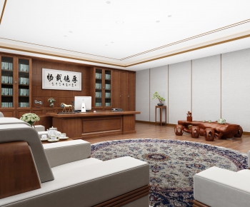 Chinese Style Manager's Office-ID:988806016