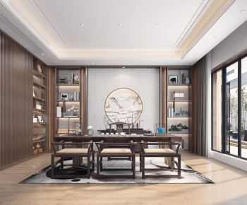 New Chinese Style Tea House-ID:861566073