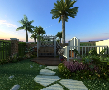 Modern Courtyard/landscape-ID:653063063