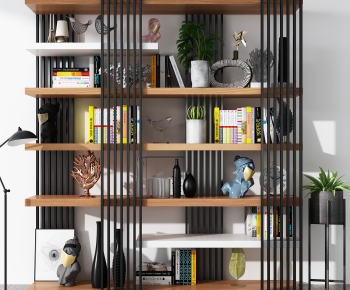 Industrial Style Bookcase-ID:540669927