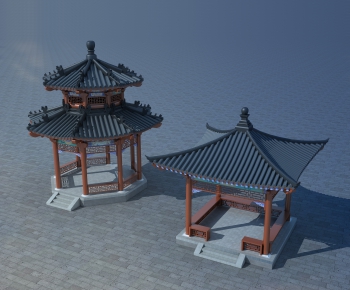 Chinese Style Building Component-ID:190489054