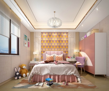 Modern Girl's Room Daughter's Room-ID:582315924